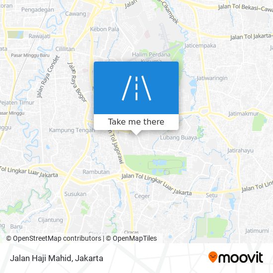 Jalan Haji Mahid map