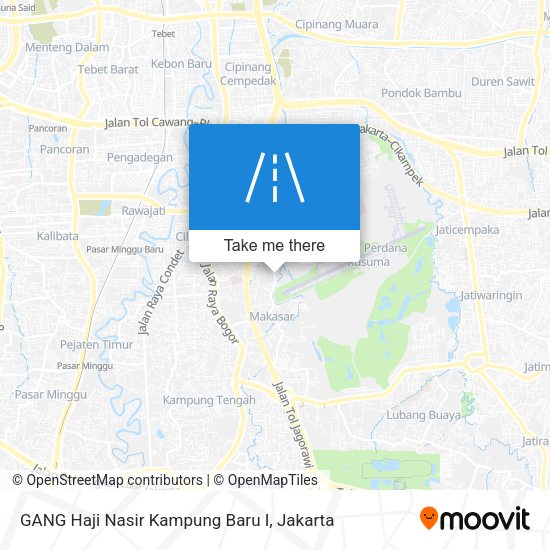 GANG Haji Nasir Kampung Baru I map