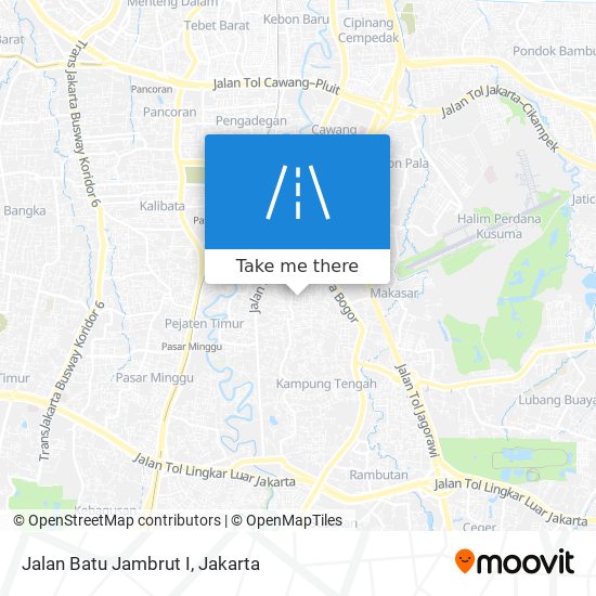 Jalan Batu Jambrut I map