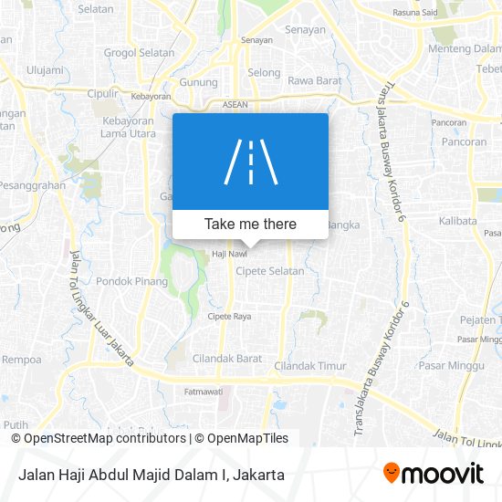 Jalan Haji Abdul Majid Dalam I map