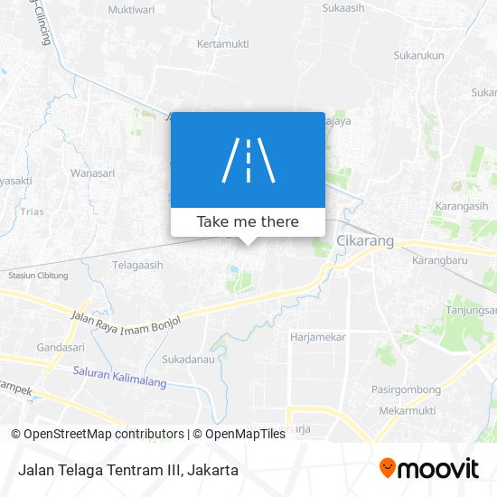 Jalan Telaga Tentram III map