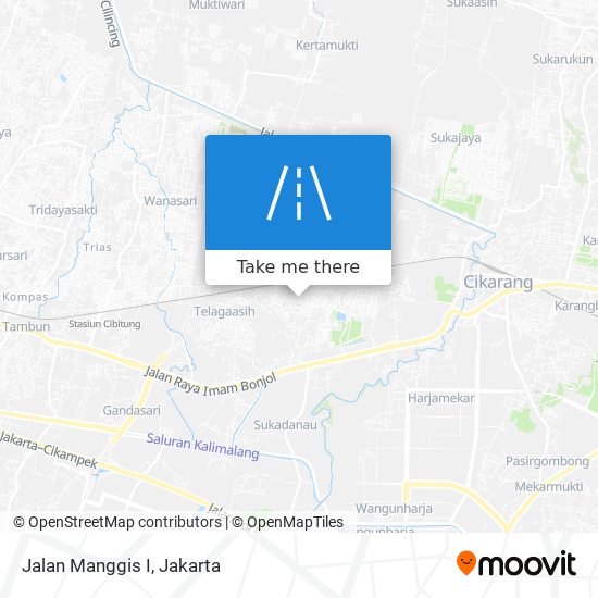 Jalan Manggis I map