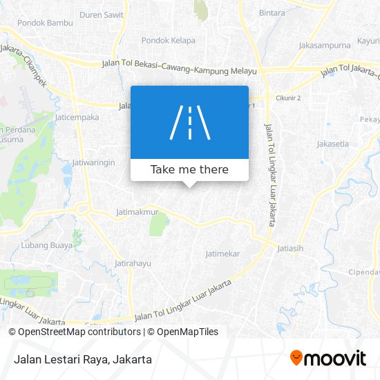 Jalan Lestari Raya map