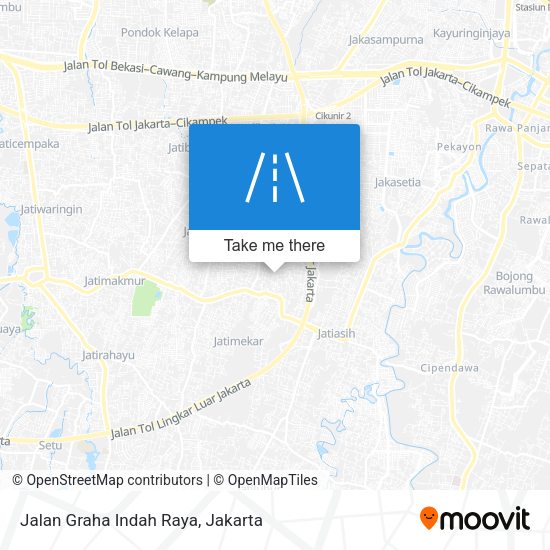 Jalan Graha Indah Raya map