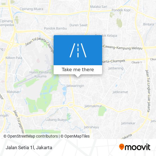 Jalan Setia 1l map