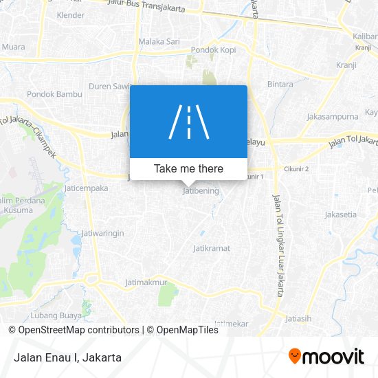 Jalan Enau I map