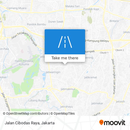 Jalan Cibodas Raya map