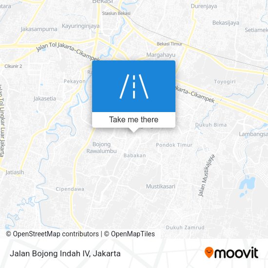 Jalan Bojong Indah IV map