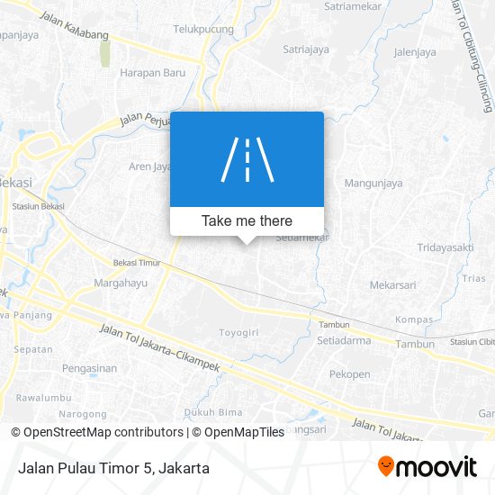 Jalan Pulau Timor 5 map