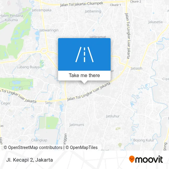 Jl. Kecapi 2 map