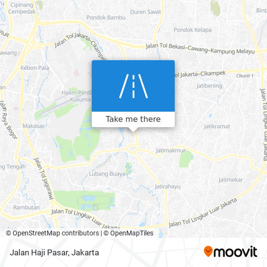 Jalan Haji Pasar map