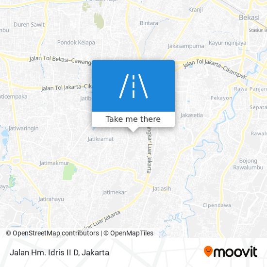 Jalan Hm. Idris II D map