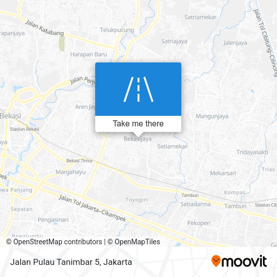 Jalan Pulau Tanimbar 5 map