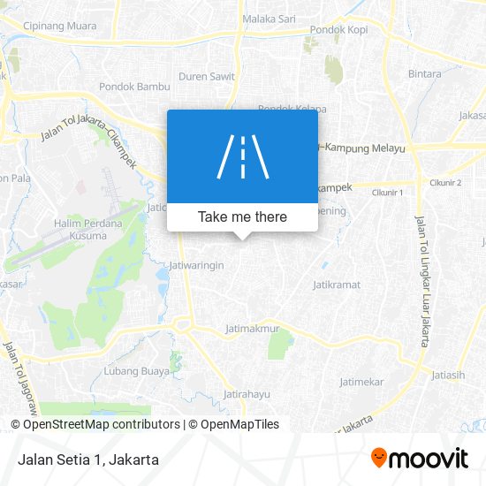 Jalan Setia 1 map