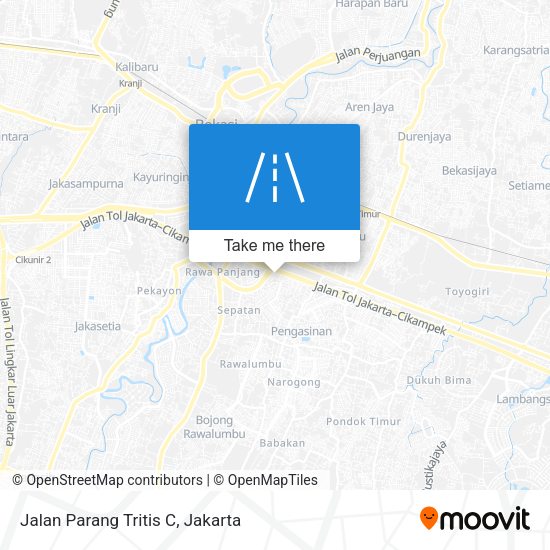 Jalan Parang Tritis C map