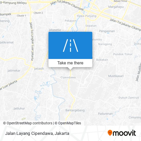 Jalan Layang Cipendawa map