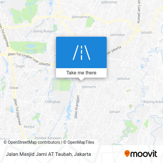 Jalan Masjid Jami AT Taubah map