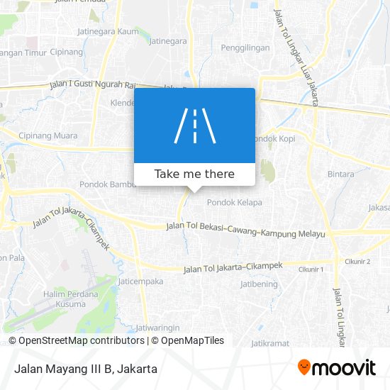 Jalan Mayang III B map