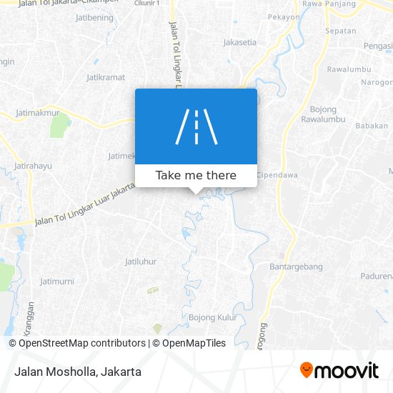 Jalan Mosholla map