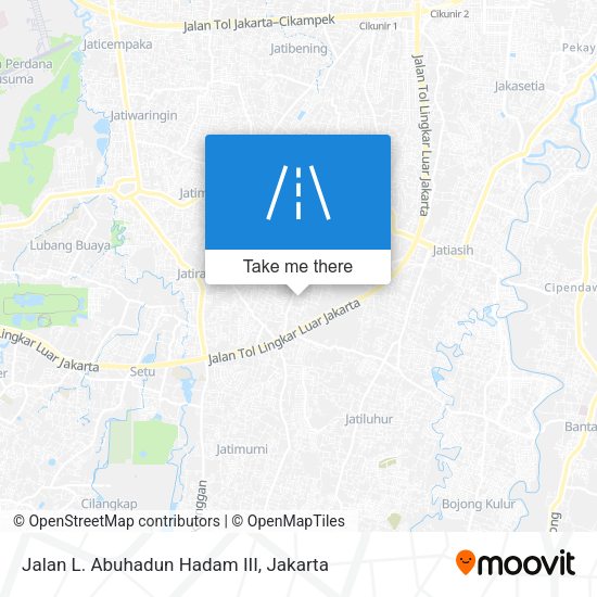 Jalan L. Abuhadun Hadam III map