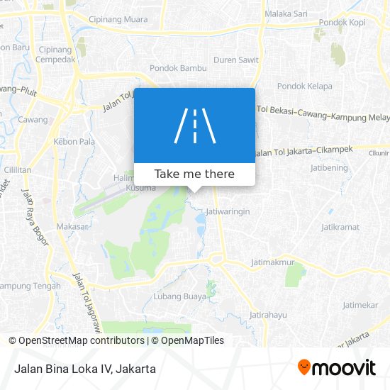 Jalan Bina Loka IV map