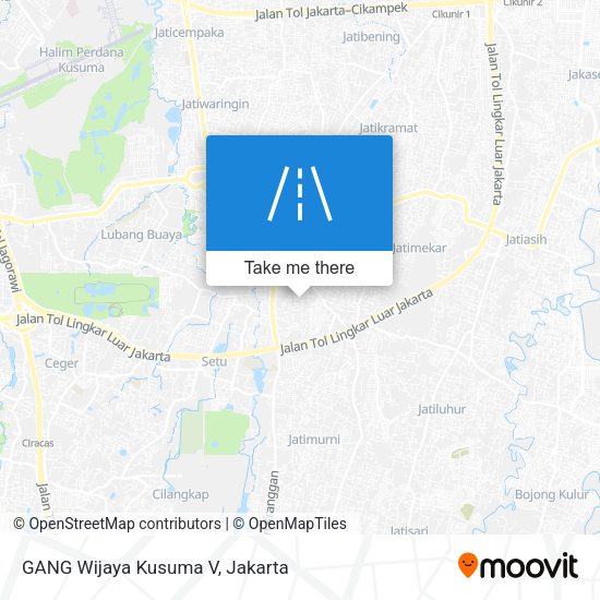 GANG Wijaya Kusuma V map