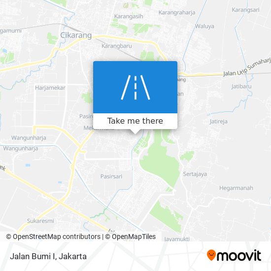 Jalan Bumi I map