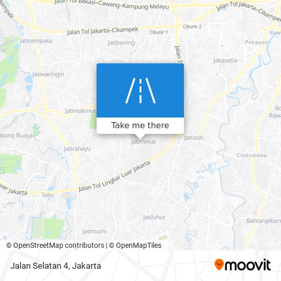 Jalan Selatan 4 map