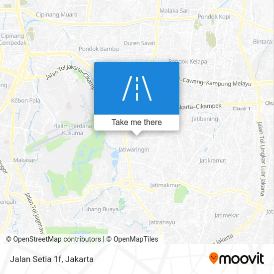 Jalan Setia 1f map