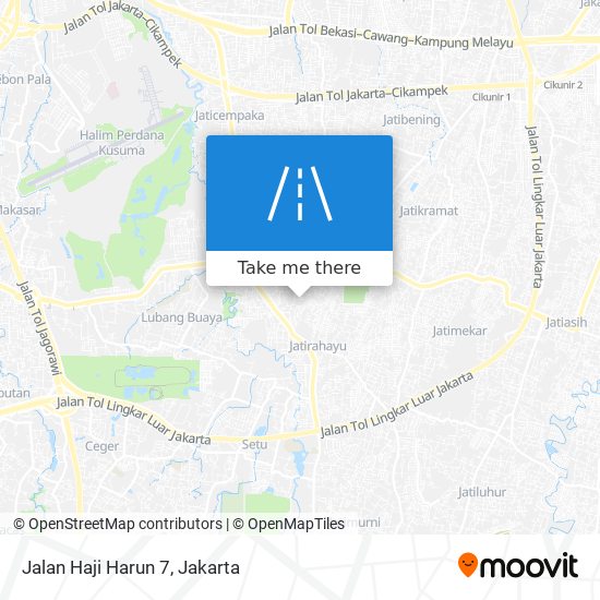 Jalan Haji Harun 7 map