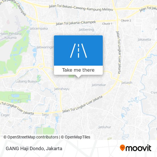 GANG Haji Dondo map