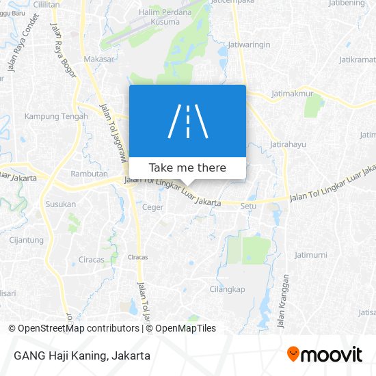 GANG Haji Kaning map