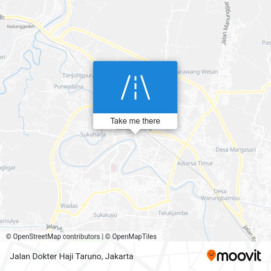 Jalan Dokter Haji Taruno map