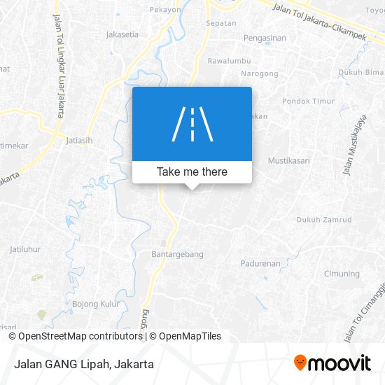 Jalan GANG Lipah map