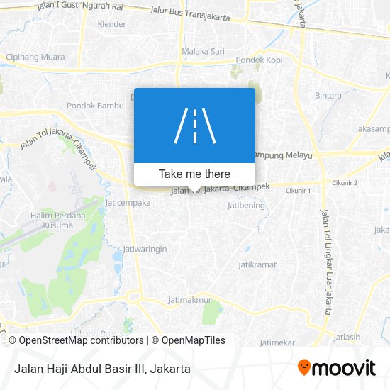 Jalan Haji Abdul Basir III map