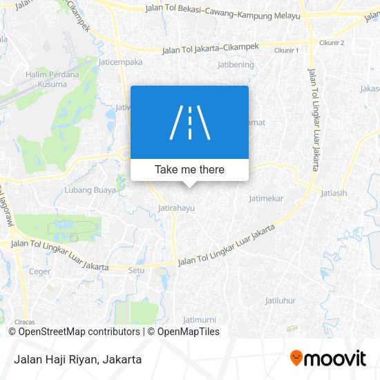 Jalan Haji Riyan map