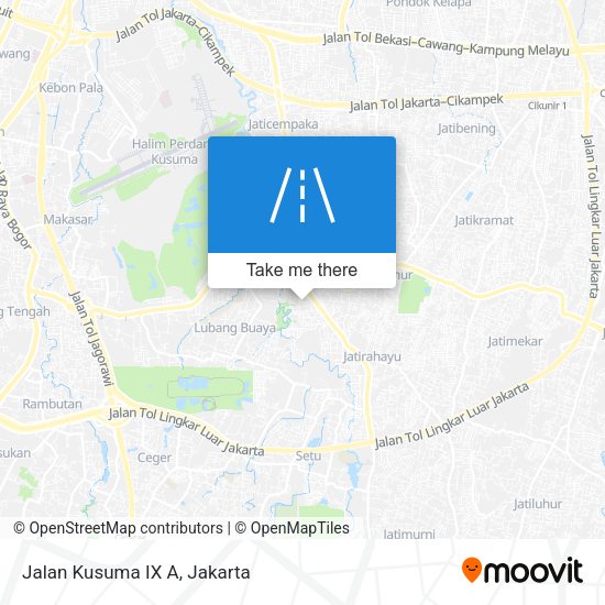 Jalan Kusuma IX A map