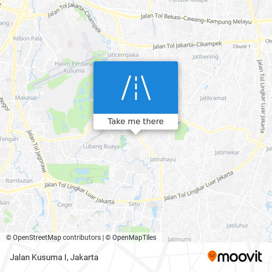 Jalan Kusuma I map