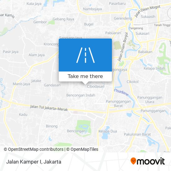 Jalan Kamper I map