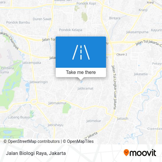 Jalan Biologi Raya map