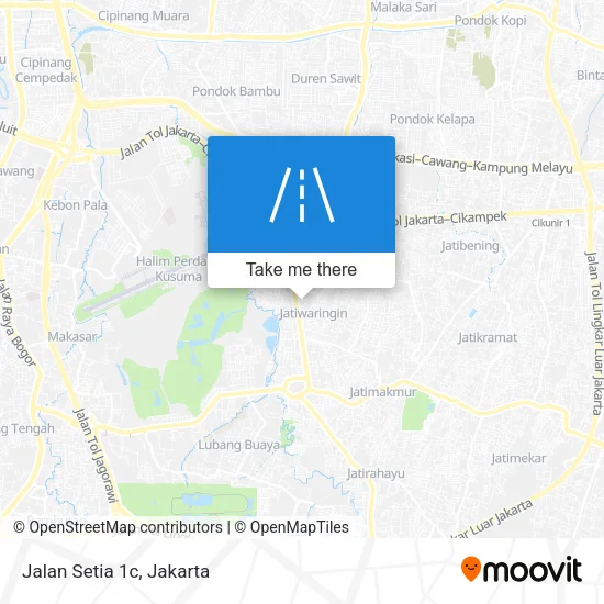Jalan Setia 1c map