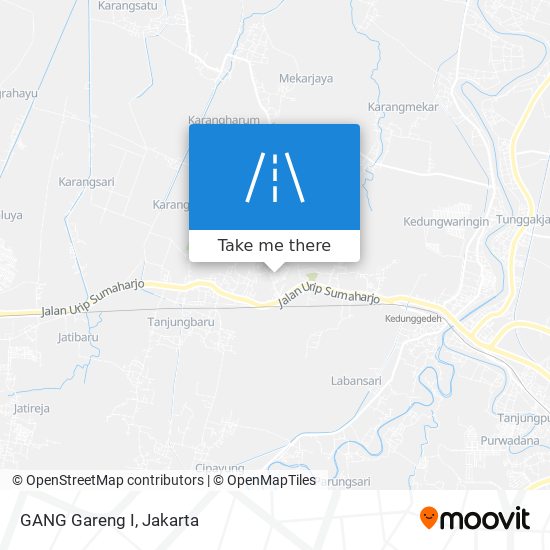 GANG Gareng I map