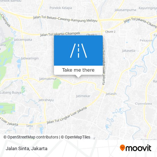 Jalan Sinta map