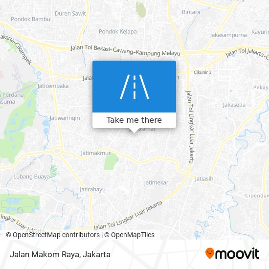 Jalan Makom Raya map