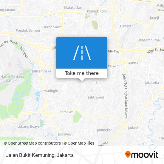 Jalan Bukit Kemuning map