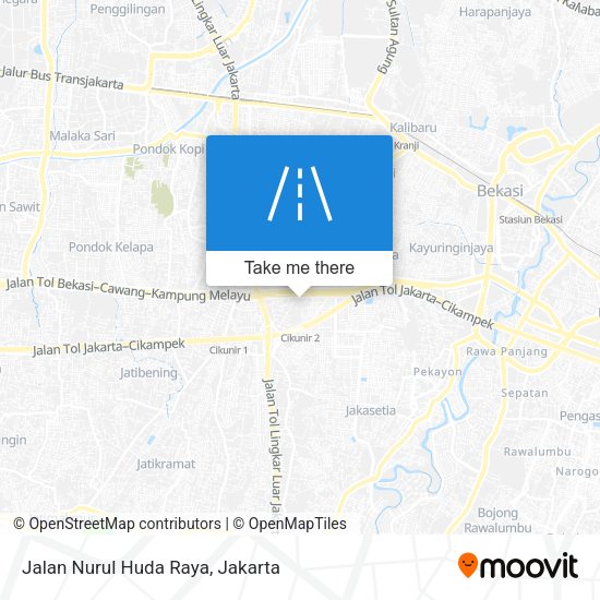Jalan Nurul Huda Raya map
