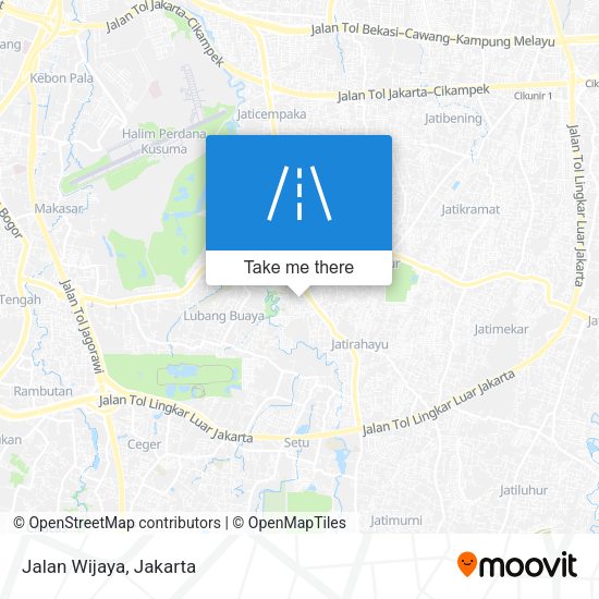 Jalan Wijaya map