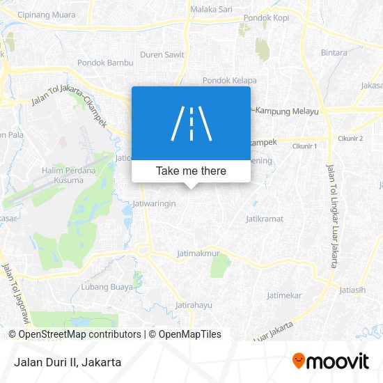 Jalan Duri II map