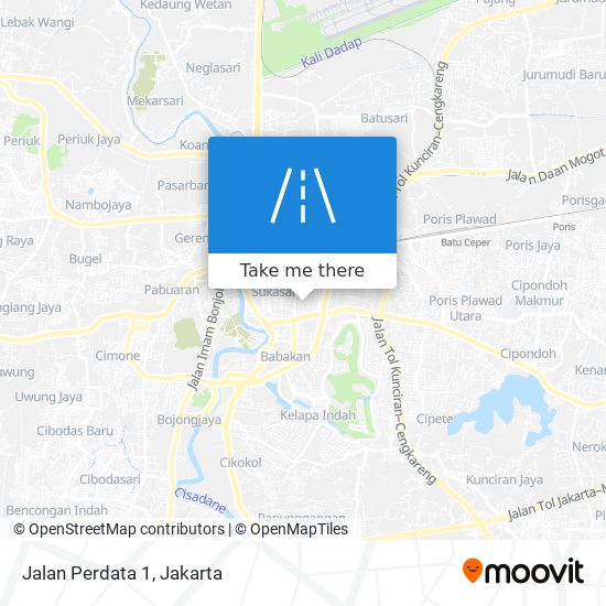 Jalan Perdata 1 map