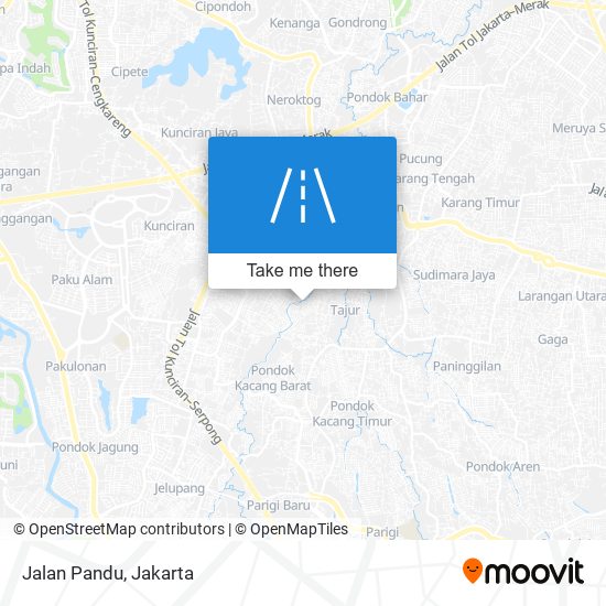 Jalan Pandu map